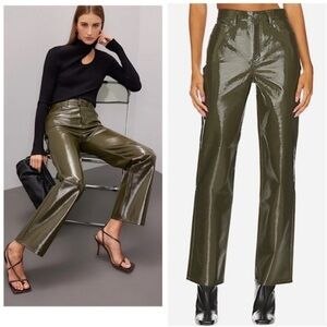Pistola Cassie Faux Leather High Waisted Pants